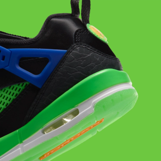 Big Kids' Space Jam x Jordan Spizike Low "Jam Central" (SKU: IX6399-001). Photo via Nike.