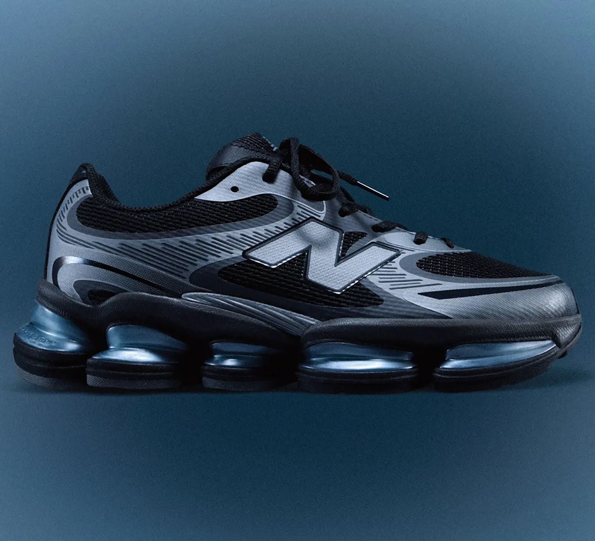 靴 New Balance 2000 \"Silver/Black\" New Balance 2000 Silver Black Grey Blue U2000EA Men's Size