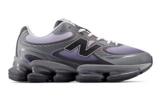 New Balance's ABZORB 2000 in a "Pearl Grey/Black" color scheme.