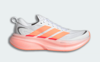 Adidas Supernova Glide KJ8773 White Beam Orange Lucid Red