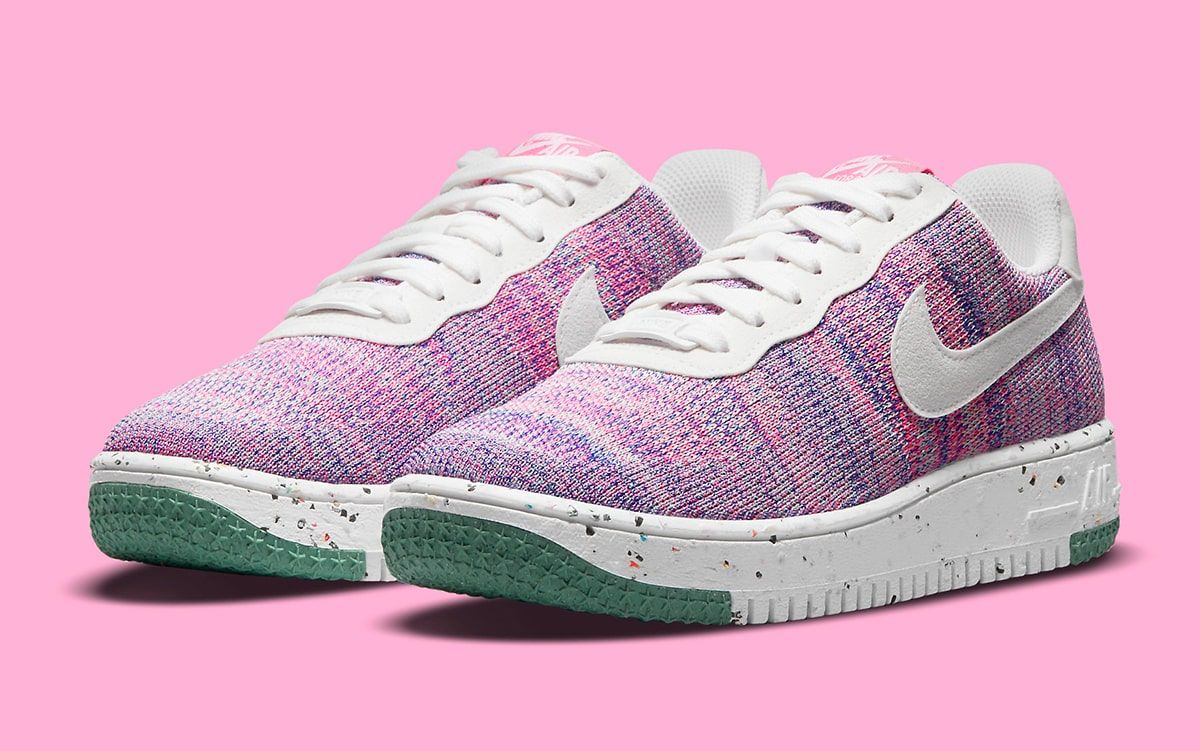flyknit air force 1 pink