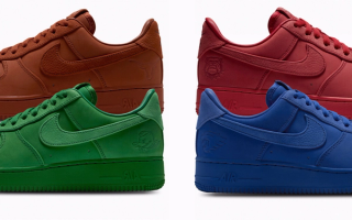 NCAA x Nike Air Force 1 Low Collection Images.