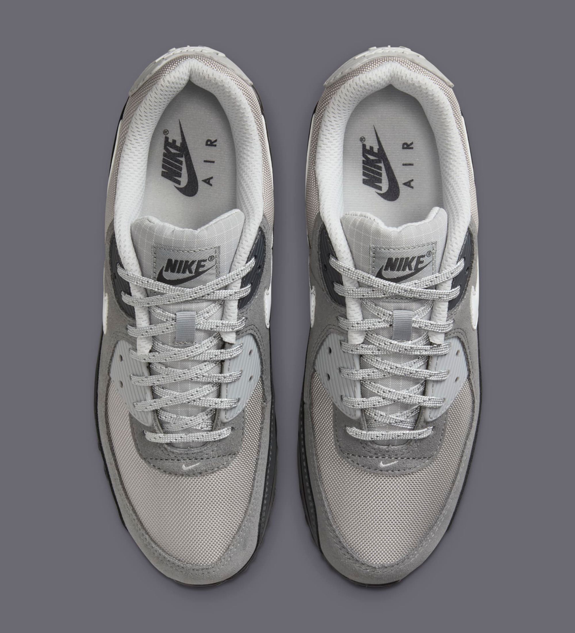 air max 90 premium light smoke grey