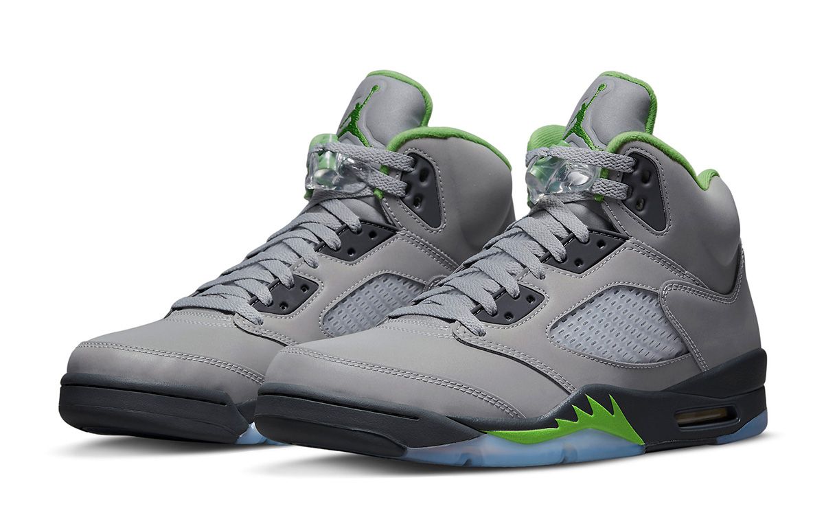 靴 GS Air Jordan 5 Retro Green Bean AJ5 Air_Jordan_5_Retro_Green_Bean_