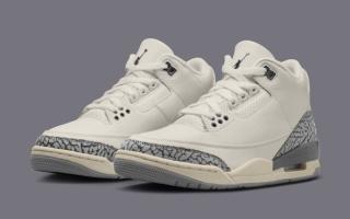 The Air Jordan 3 Returns in Sail, Cement Grey, and Silver for 2025