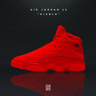 Air Jordan 13 Concept  Concept sneakers, Shoes sneakers jordans