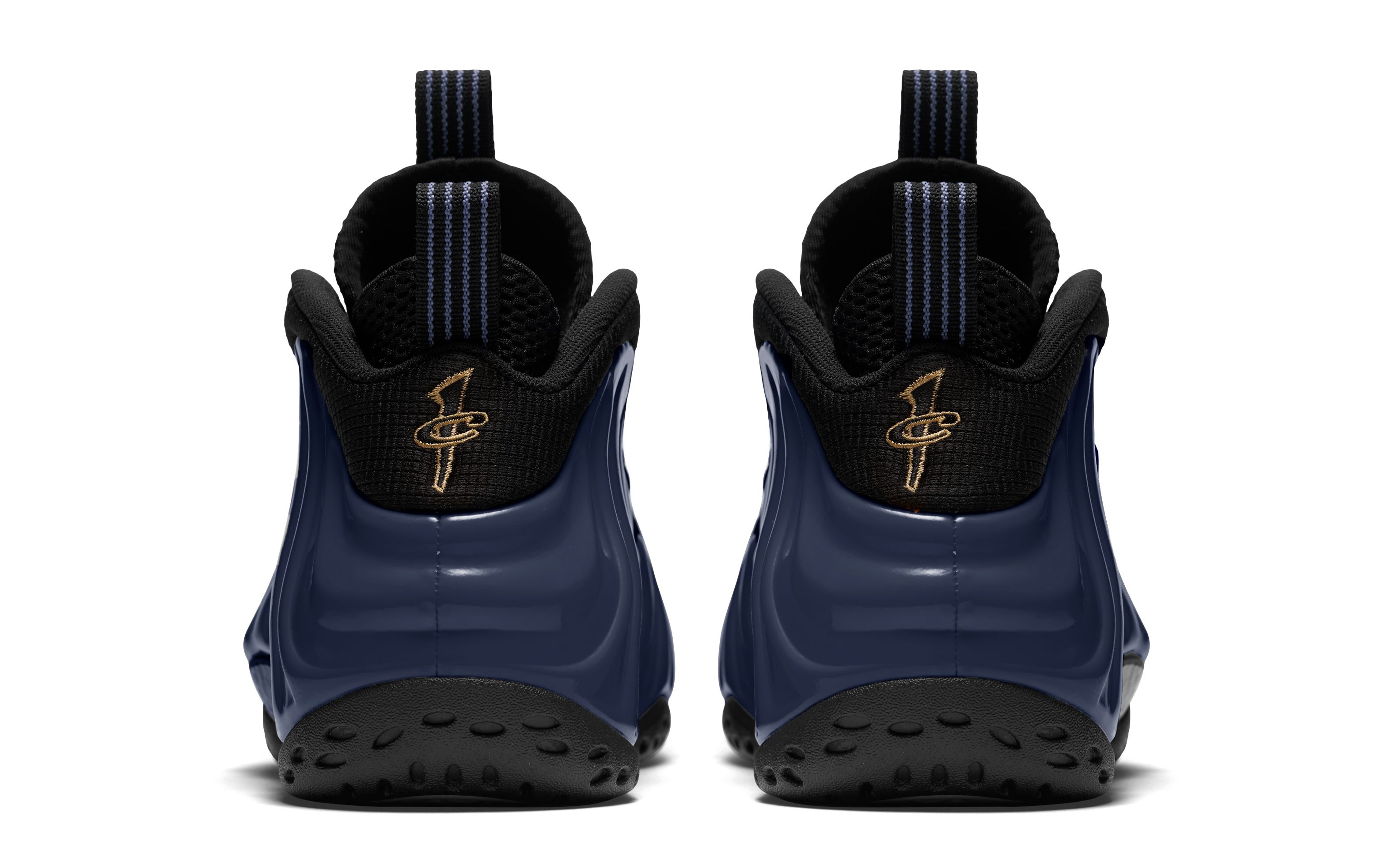 Speculative mock-up of the Women's "Obsidian" Nike Air Foamposite One featuring a "Obsidian/Black/Metallic Gold Grain" color scheme.
