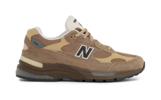 New Balance 992 "Driftwood" Made in USA sneaker.