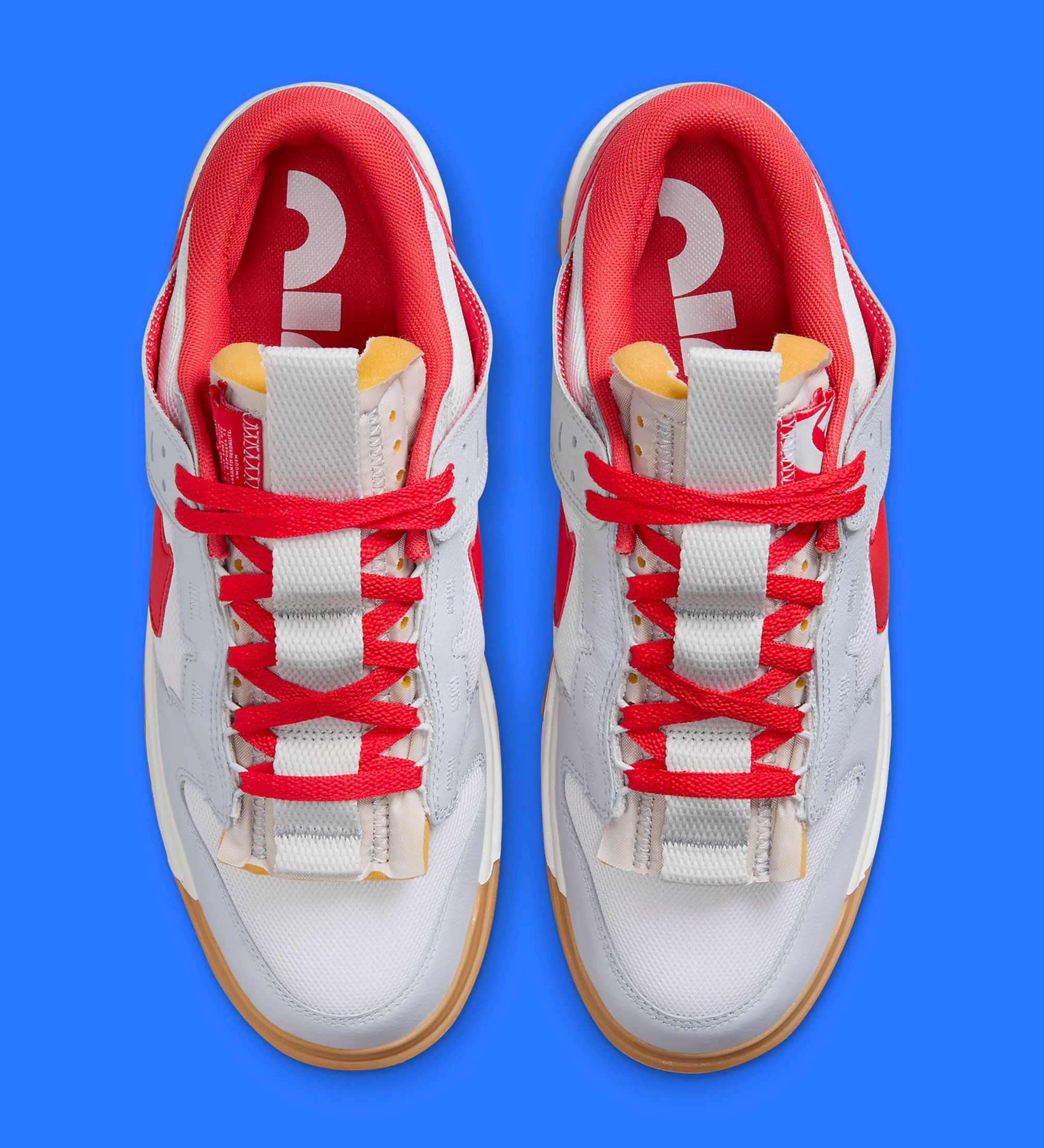 The Nike Dunk Low Remastered Gears Up in Grey, Red, and Gum