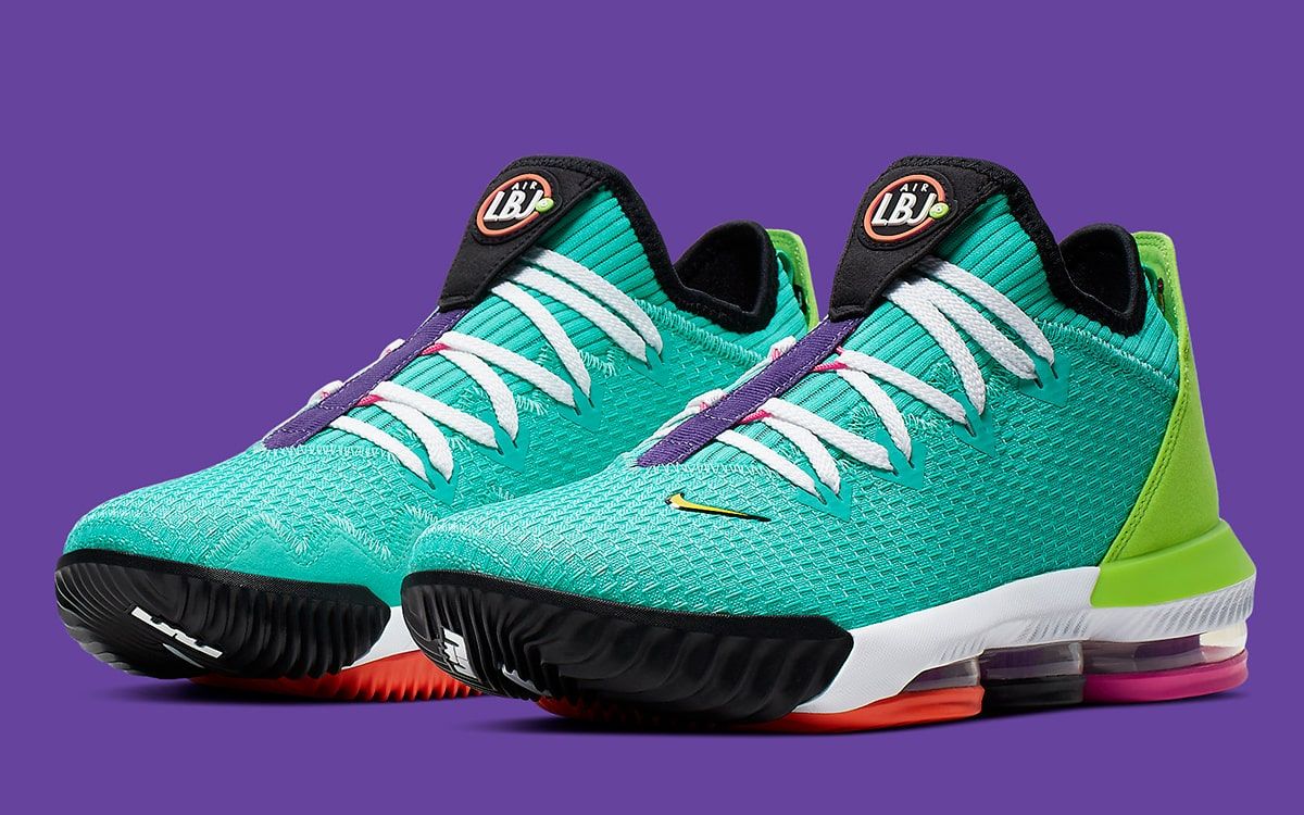 Nike s Next LeBron 16 Low Rocks a Very 90s Colorway House of Heat