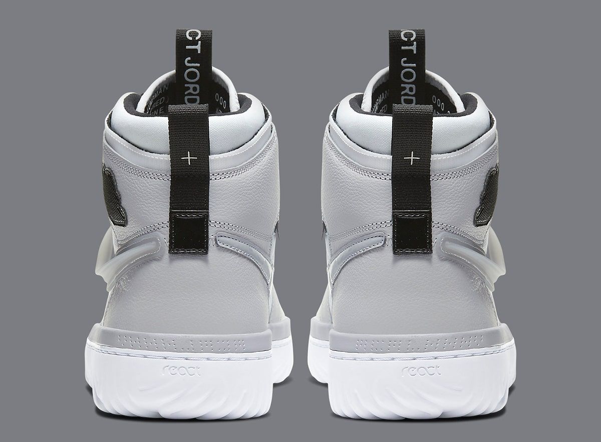 Available Now // Air Jordan 1 React “Grey Fog” | House of Heat°