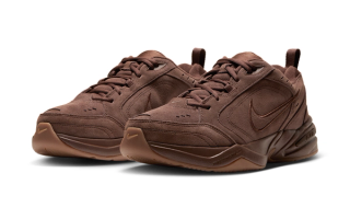 Men's Nike Air Monarch SE "Cacao Wow" (SKU: IB2281-200). Photo via Nike.