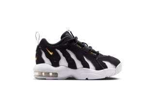 Little Kids' Nike Air DT Max ’96 Low “Black/White” sneaker.