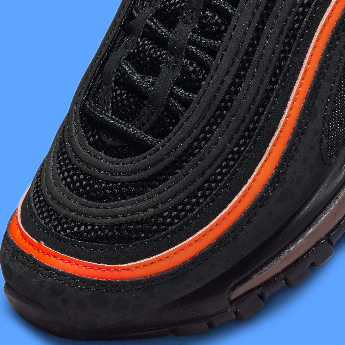 Nike Air Max 97 store Safari Black Orange SZ 5 Youth DX3088-001 Boys