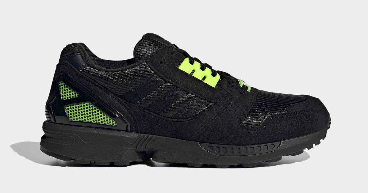 The adidas ZX 8000 is Coming Soon in Core Black and Solar Yellow ...
