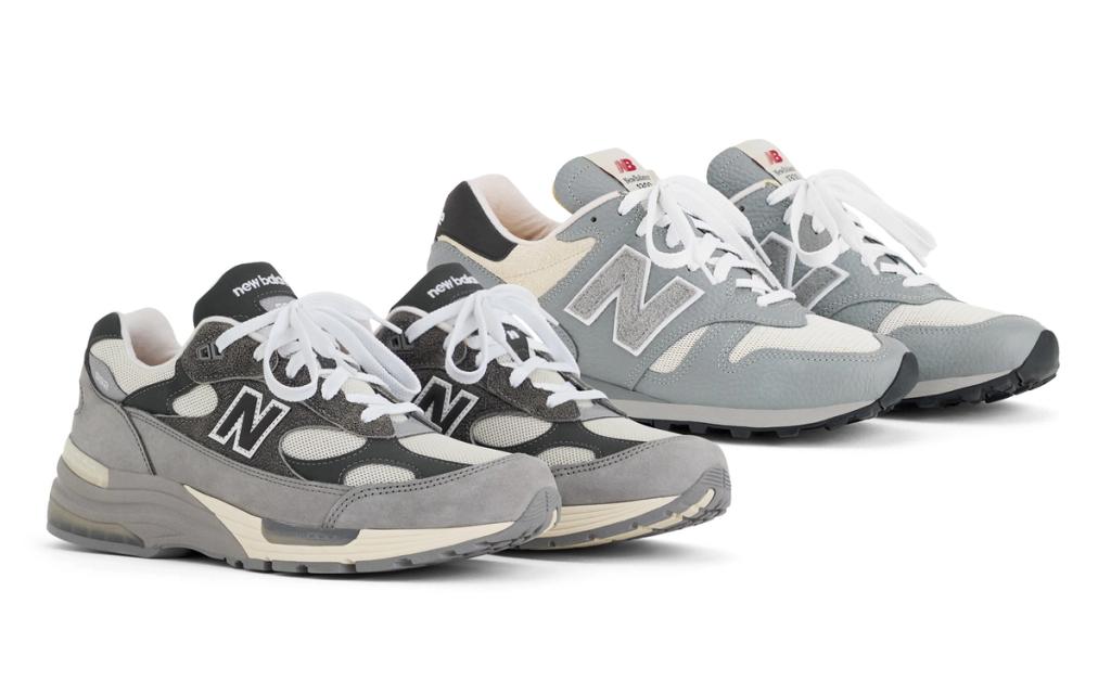 New Balance 992 in grey colorway from the Made in USA collection