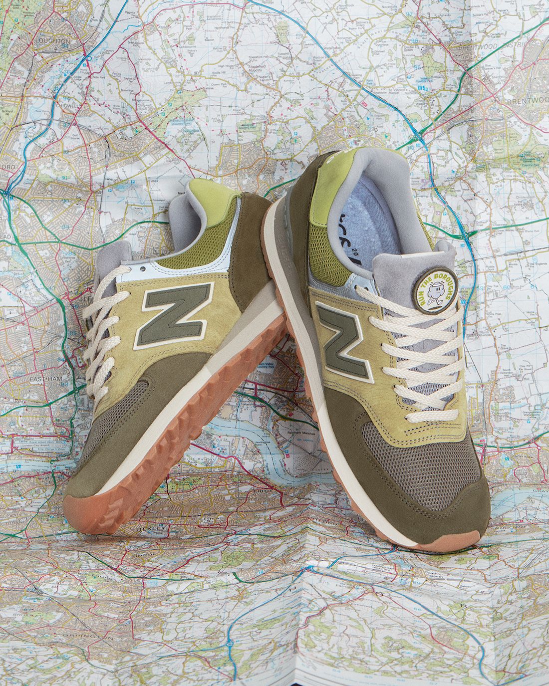 New balance '576 20th hotsell anniversary' gold