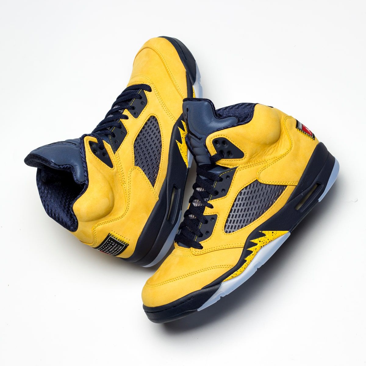 Air jordan 5 hot sale retro sp michigan