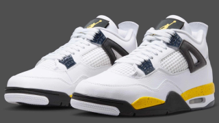 Placeholder for 2026's Air Jordan 4 "Tour Yellow" retro.