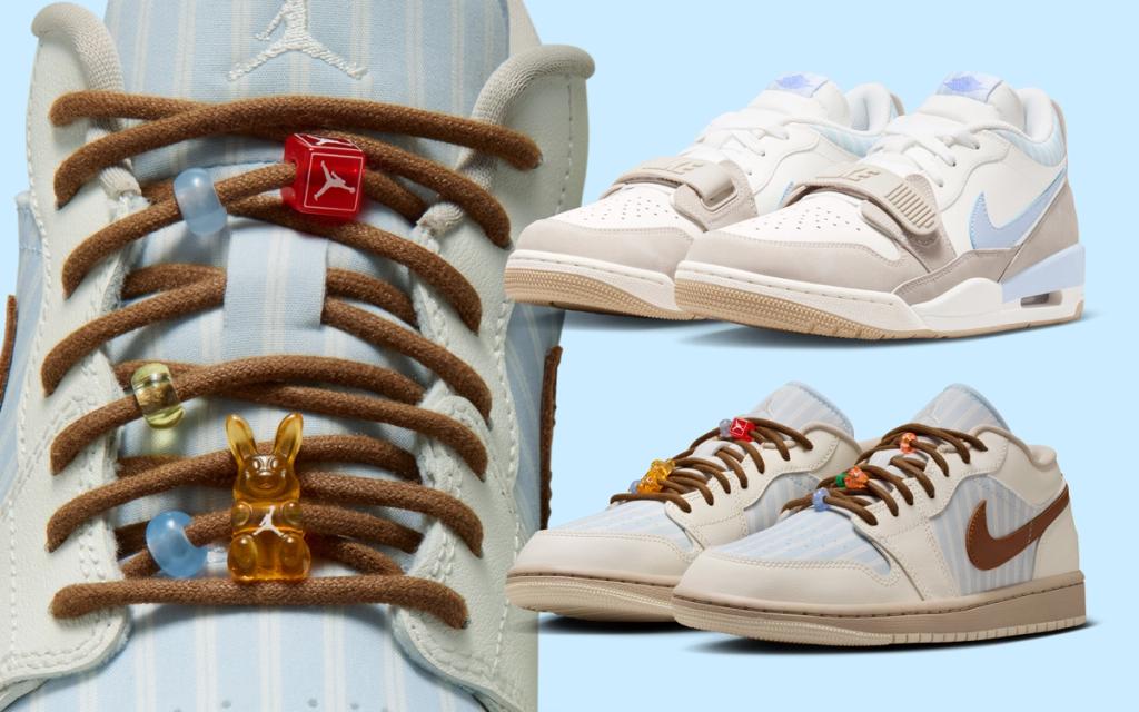 Jordan Brand Air Jordan 1 Low Pinstripe Pack sneaker with refined pinstripe detailing