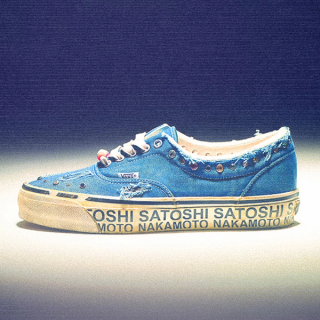 Satoshi Nakamoto x Vans Era 95 Gems "Blue" (SKU: VN00114ESN0). Photo via Vans.