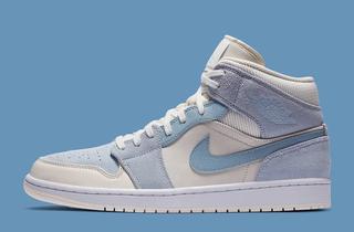 The Air Jordan 1 Mid Gets Made Over in a Mix of Materials and Muted ...