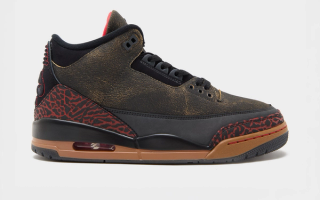 Air Jordan 3 “Not Nice” retro inspired by Santa Claus & Christmas time. Photo via JD Sports.