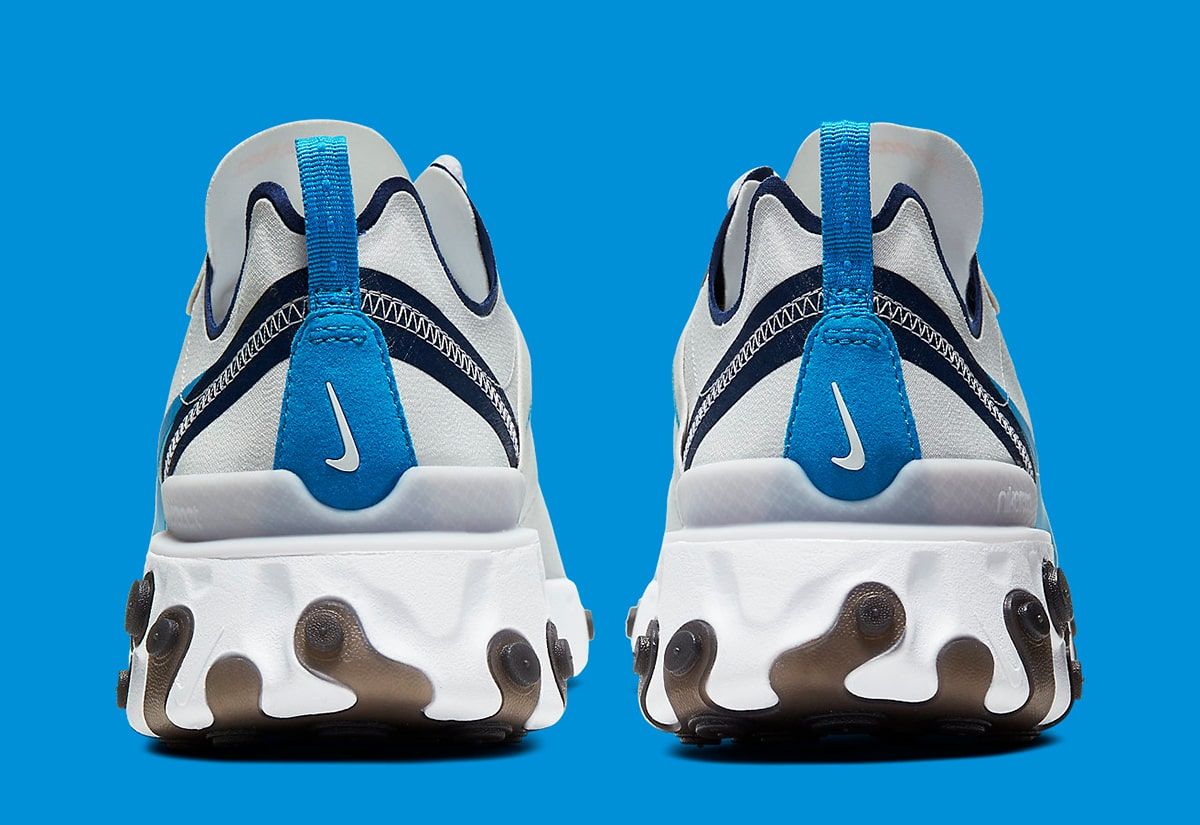 The Nike React Element 55 Returns in Clear Blue House of Heat