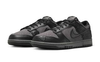 The Nike Dunk Low "Embossed Rose" Will Also Arrive in Black