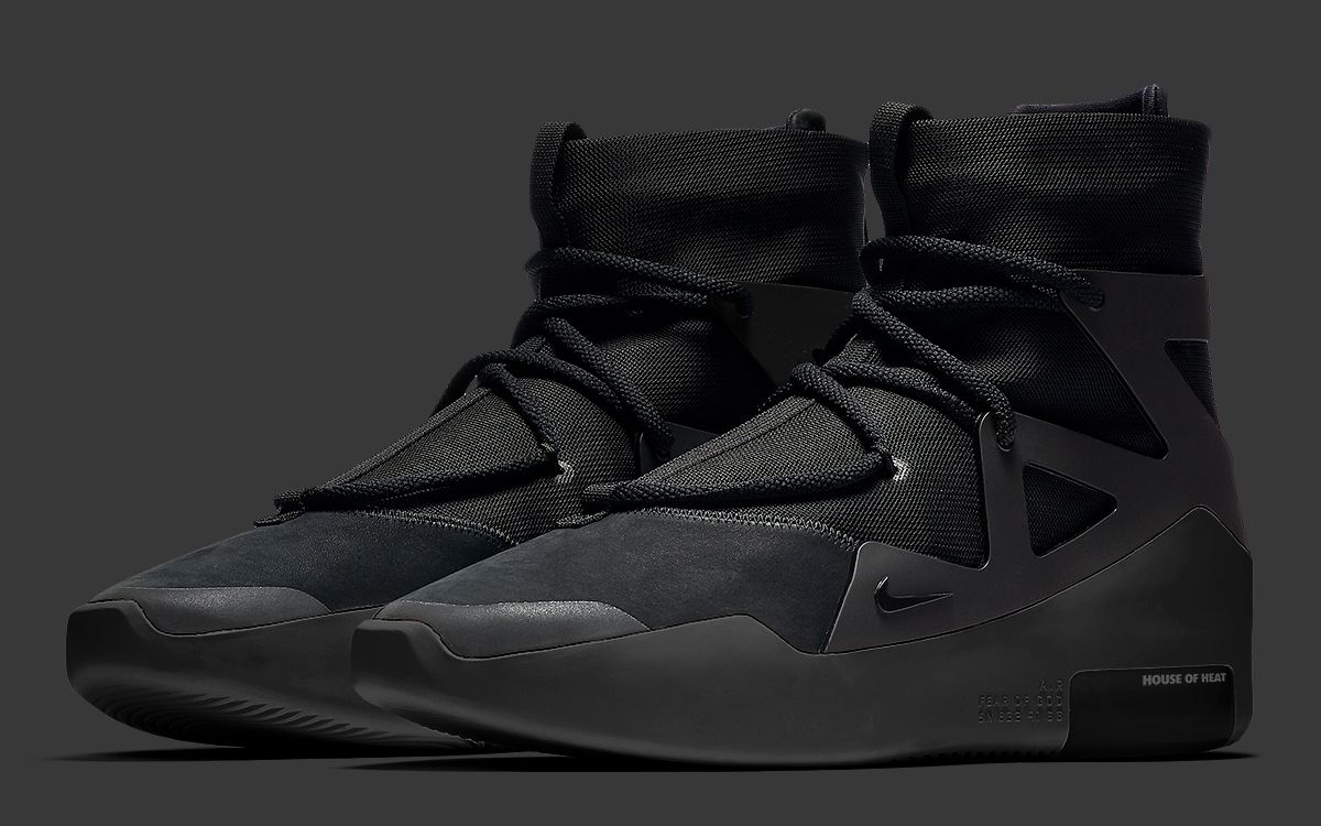 Nike air fear of on sale god 1 triple black stockx