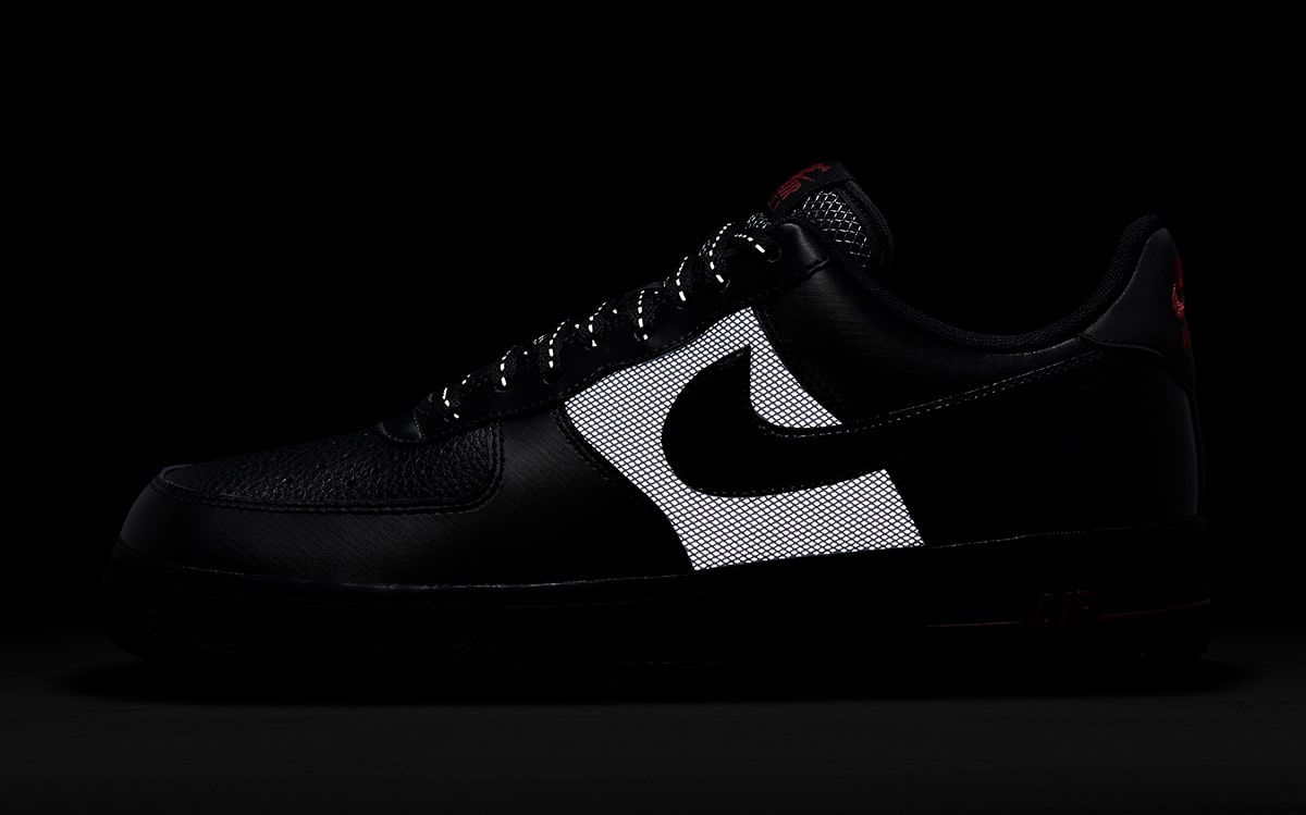 nike air force 1 mid 3m reflective