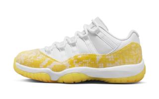 Where to Buy the Air Jordan 11 Low “Yellow Snakeskin”