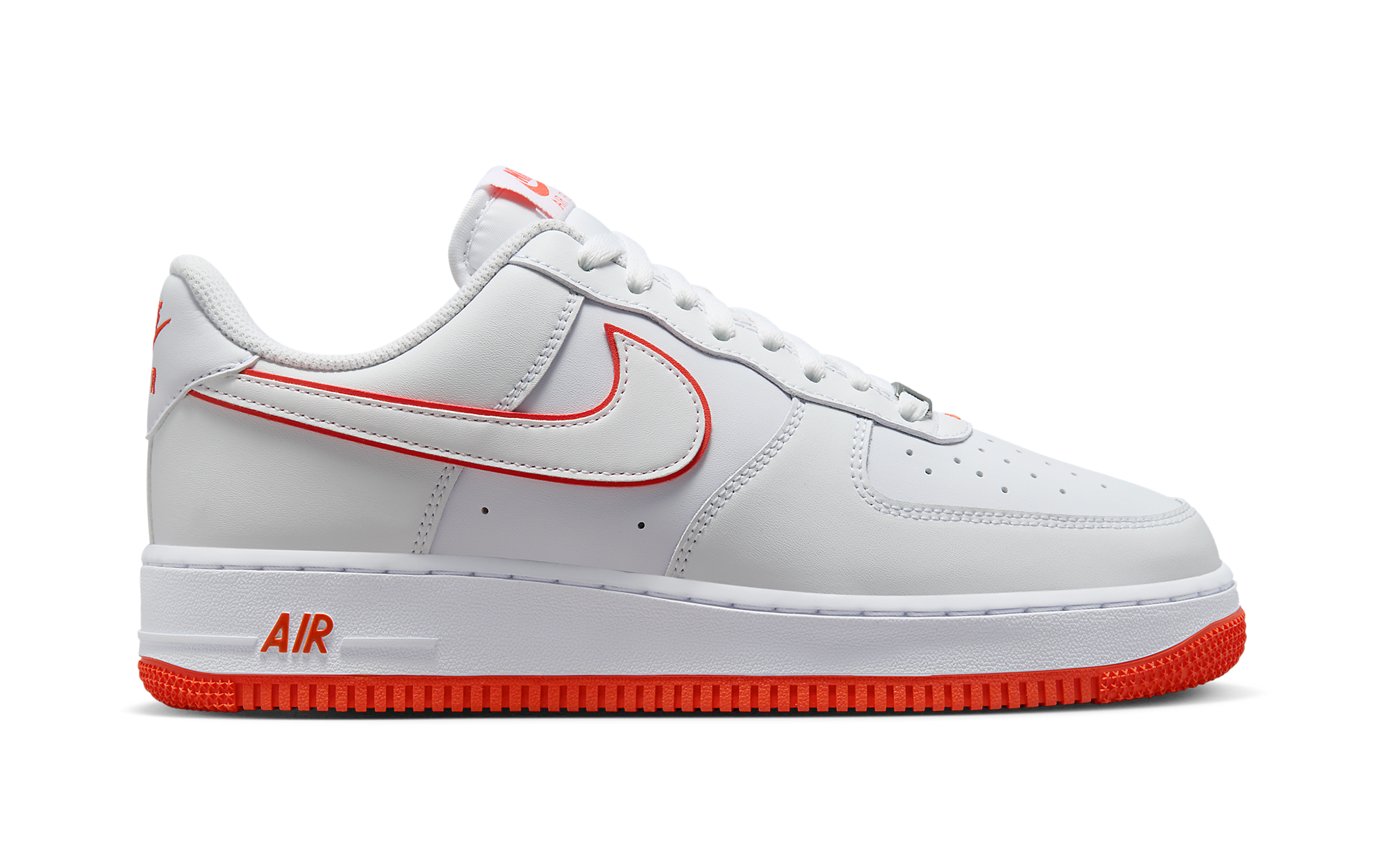 Picante Red Gradient Swooshes Animate This Simple Nike Air Force 1 Low 
