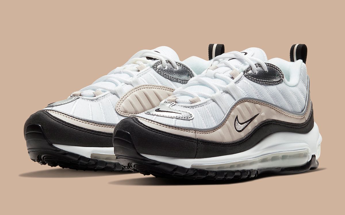 Air max 98 silver desert sale