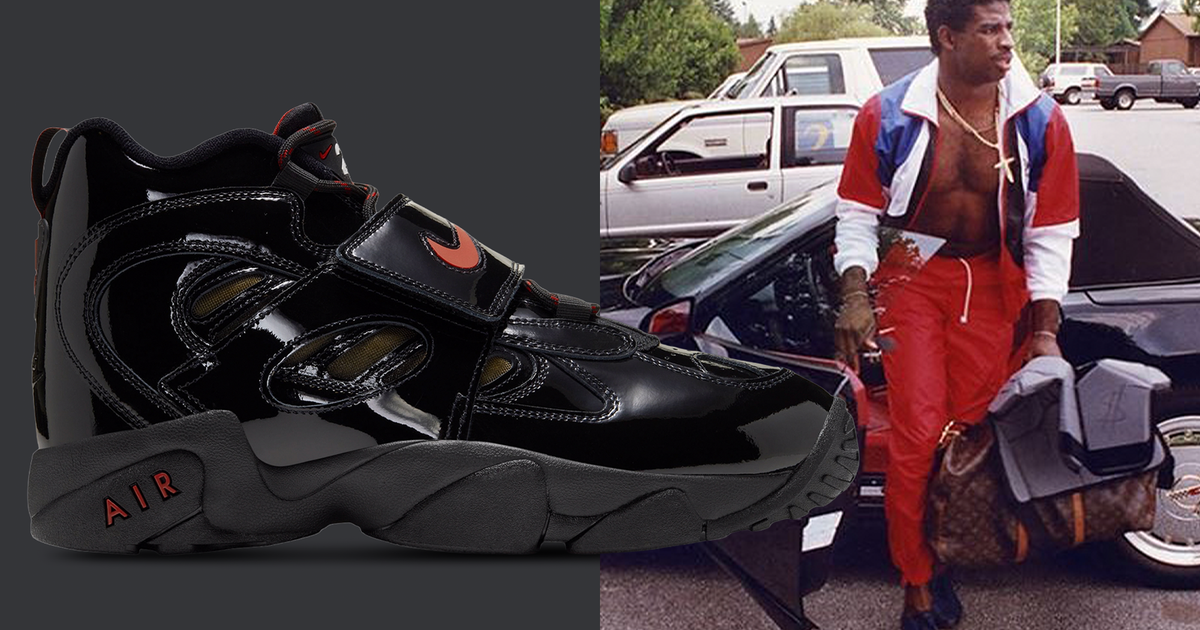 Patent Leather Takes Over Deion Sanders’ Nike Air DT 2