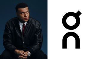 Kylian Mbappé x On logo lockup.