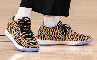 Devin Booker Debuted Tiger Stripe-Covered Nike Book 1 'Son of Moss Point' Against the Lakers