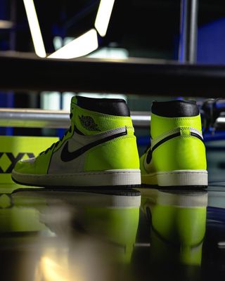 Nike Air Jordan Point Lane White Blue Pink UK 11.5 US 12.5 High OG Retro 3 Max