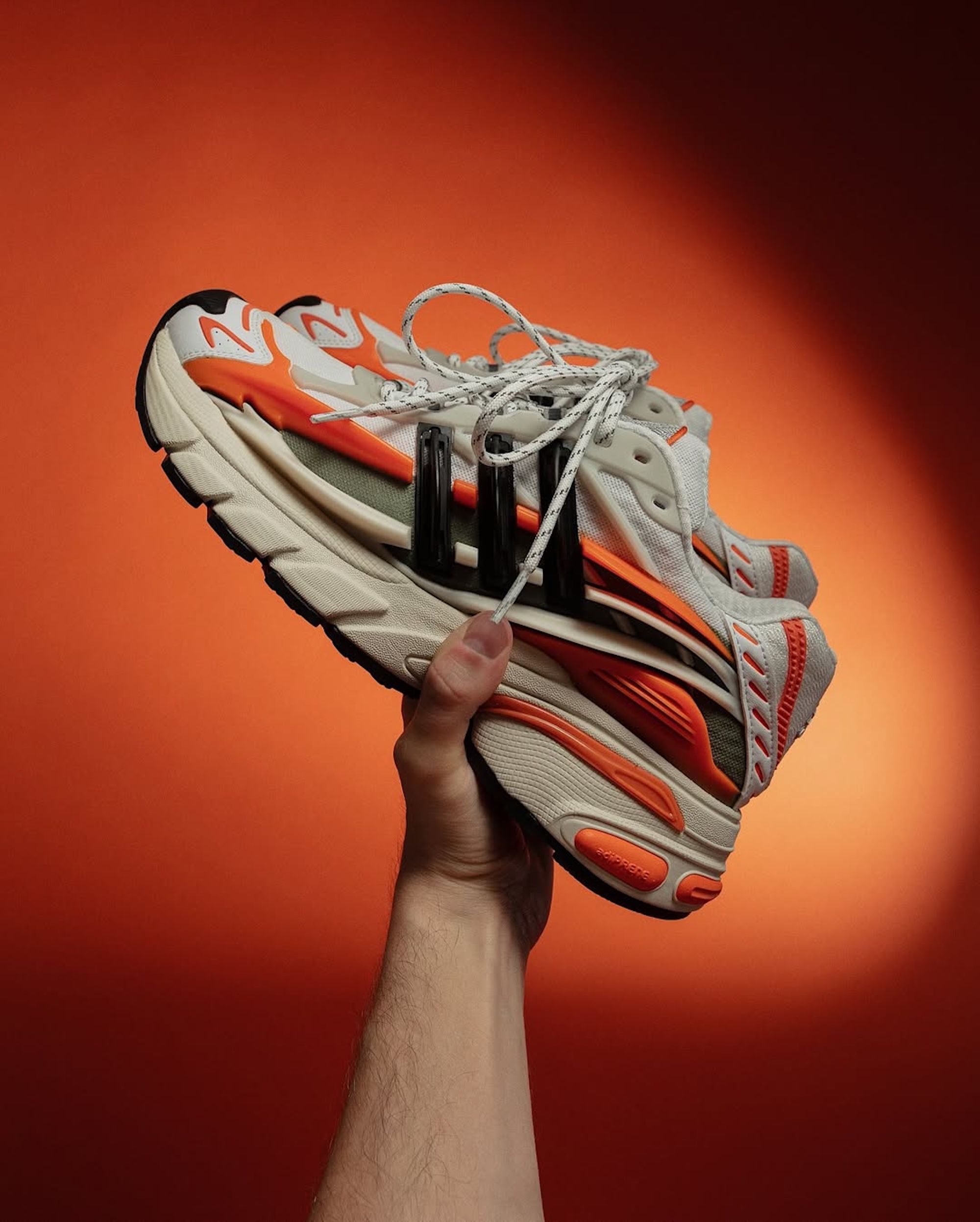 シューズ(男性用) 28 Pharrell Williams Adistar Jellyfish Pharrell X VIRGINIA X Adistar Jellyfish 'Focus Olive Orange