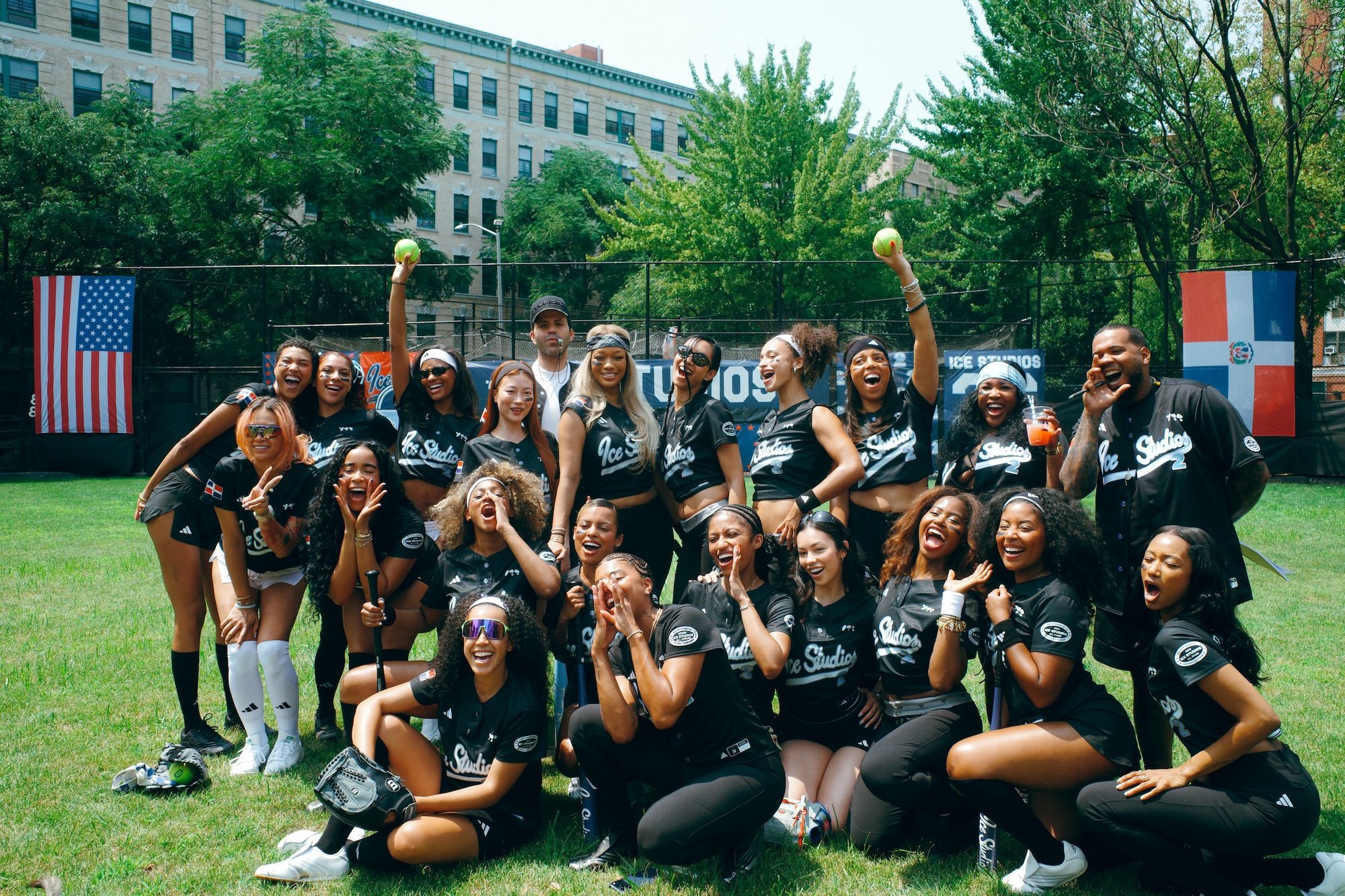 ICE Studios City Series Softball Tournament. Photo via adidas Originals.