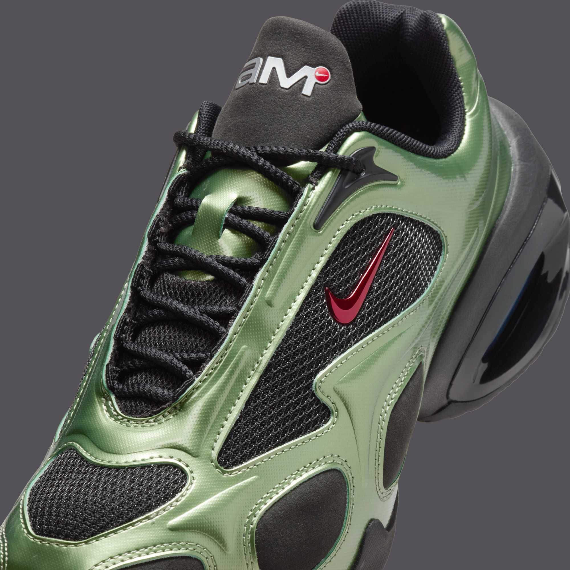 Nike Air Max Muse “Metallic Oil Green” Adds Shine to a Familiar 