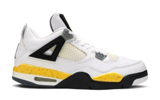 Placeholder for 2026's Air Jordan 4 "Tour Yellow" retro.