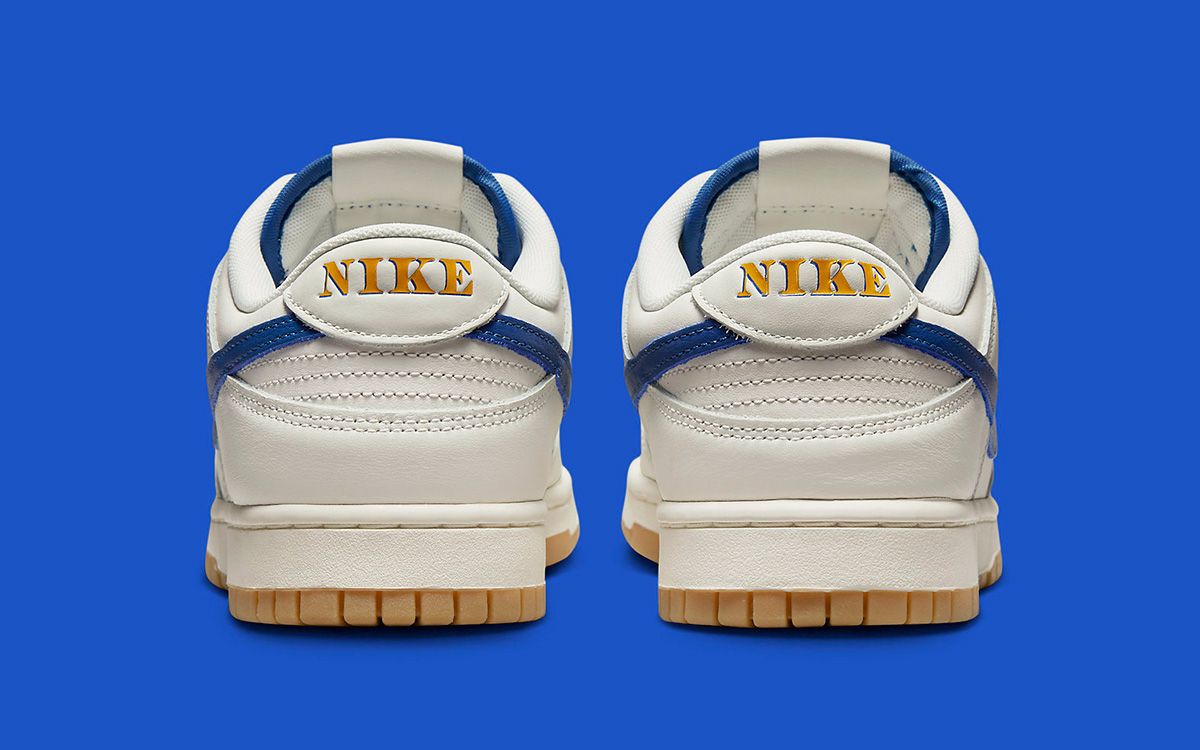 Nike Dress This New Dunk Low in White, Royal and Gum | House of Heat°