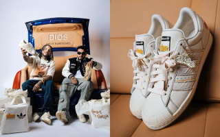 Houston's DIOS (Did It Ourselves) x Adidas Superstar Homies & Family collaboration.