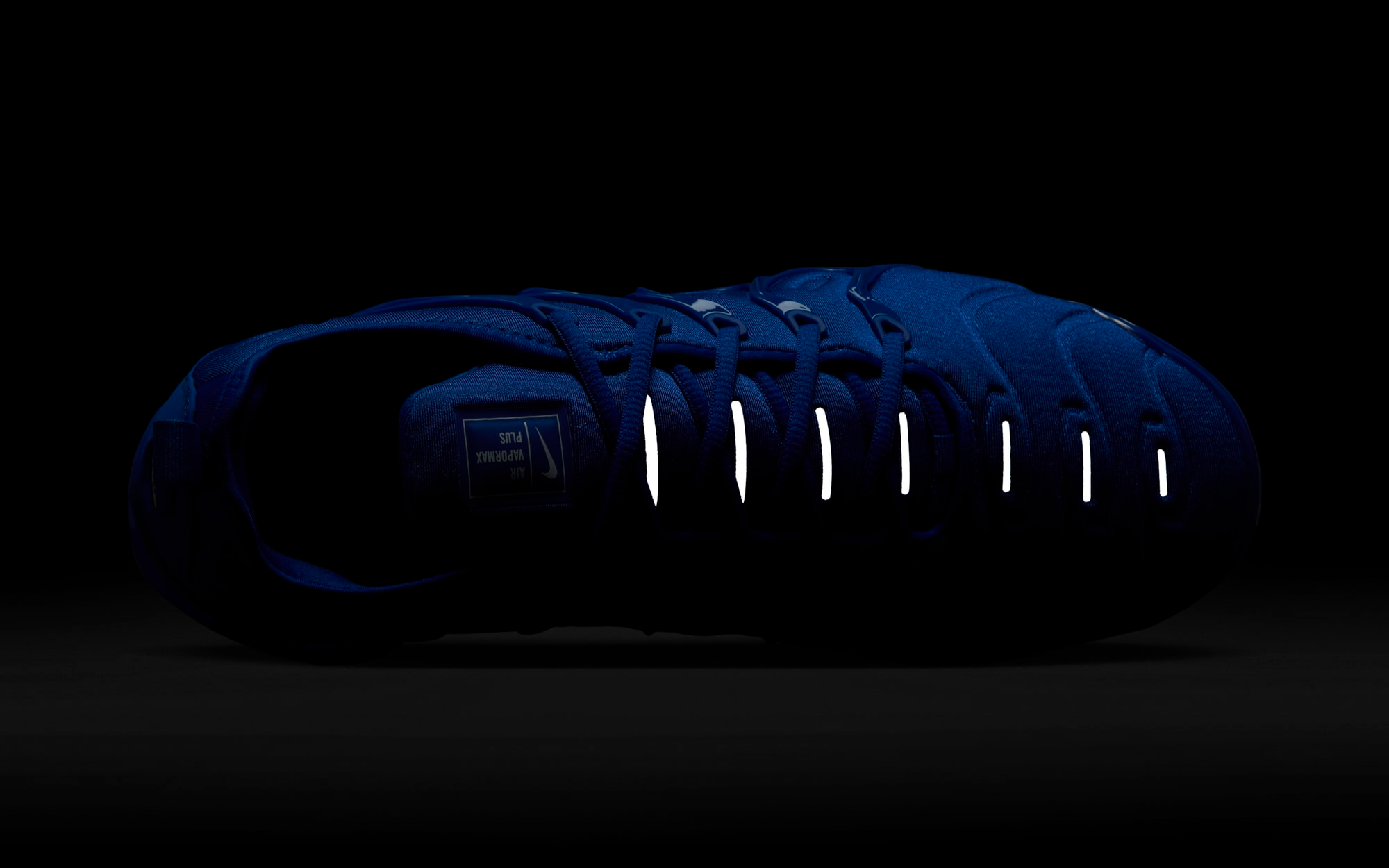 royal blue nike vapormax plus