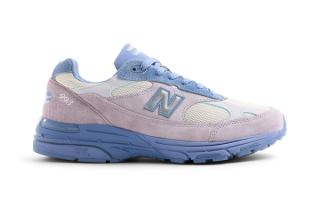New Balance 993 "DMV" Pack (D.C.) in a "Taro/Fairweather Blue/Sea Salt" color scheme.