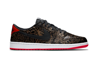 Speculative mock-up of the Air Jordan 1 Low OG “Laser” expected to release Fall 2026.