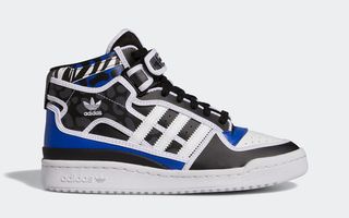 adidas forum mid animal print black white blue gv8053 release date 1