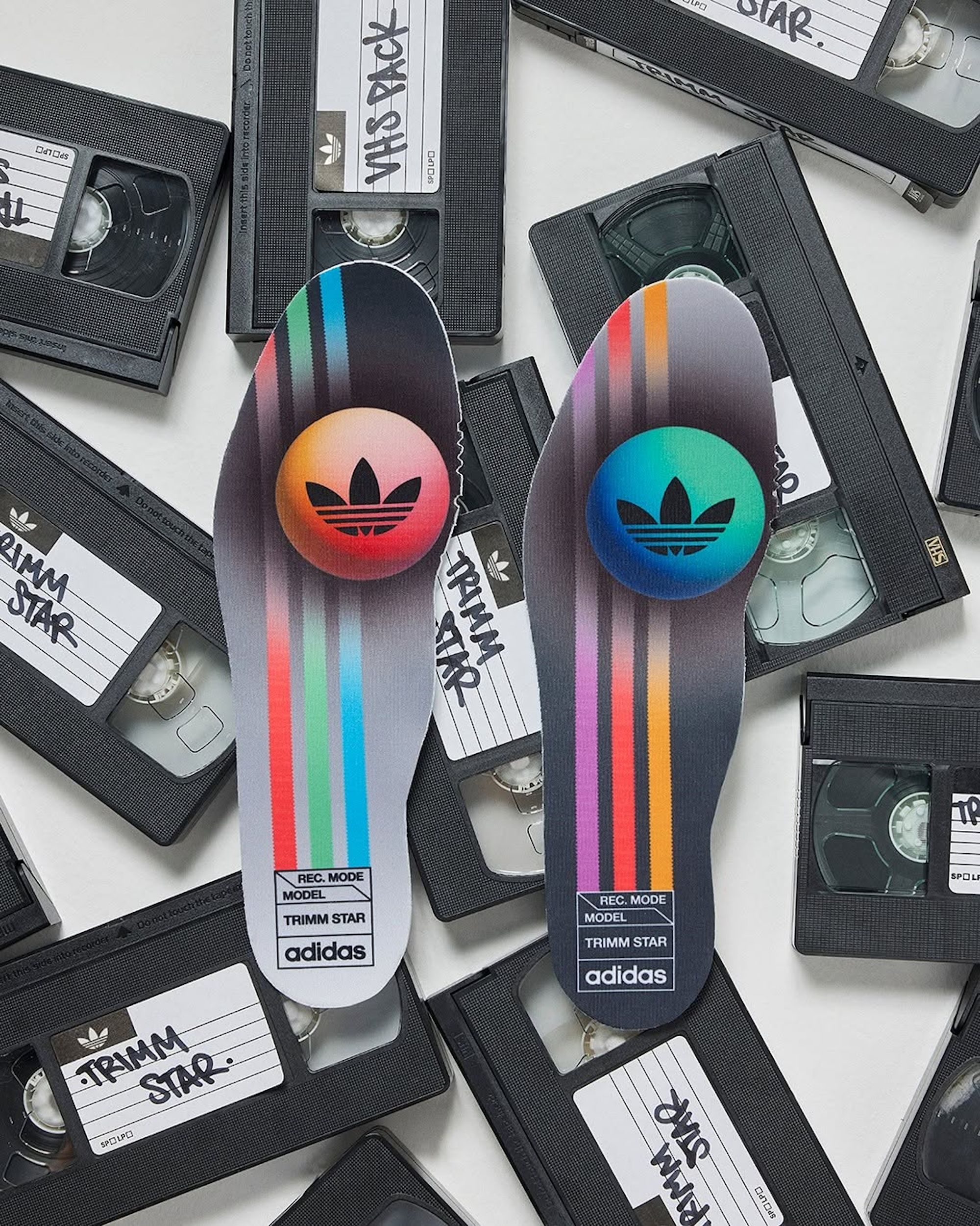 adidas x size? ☆ Trimm Star ‘VHS’ The size? Exclusive adidas Trimm Star VHS Pack Releases