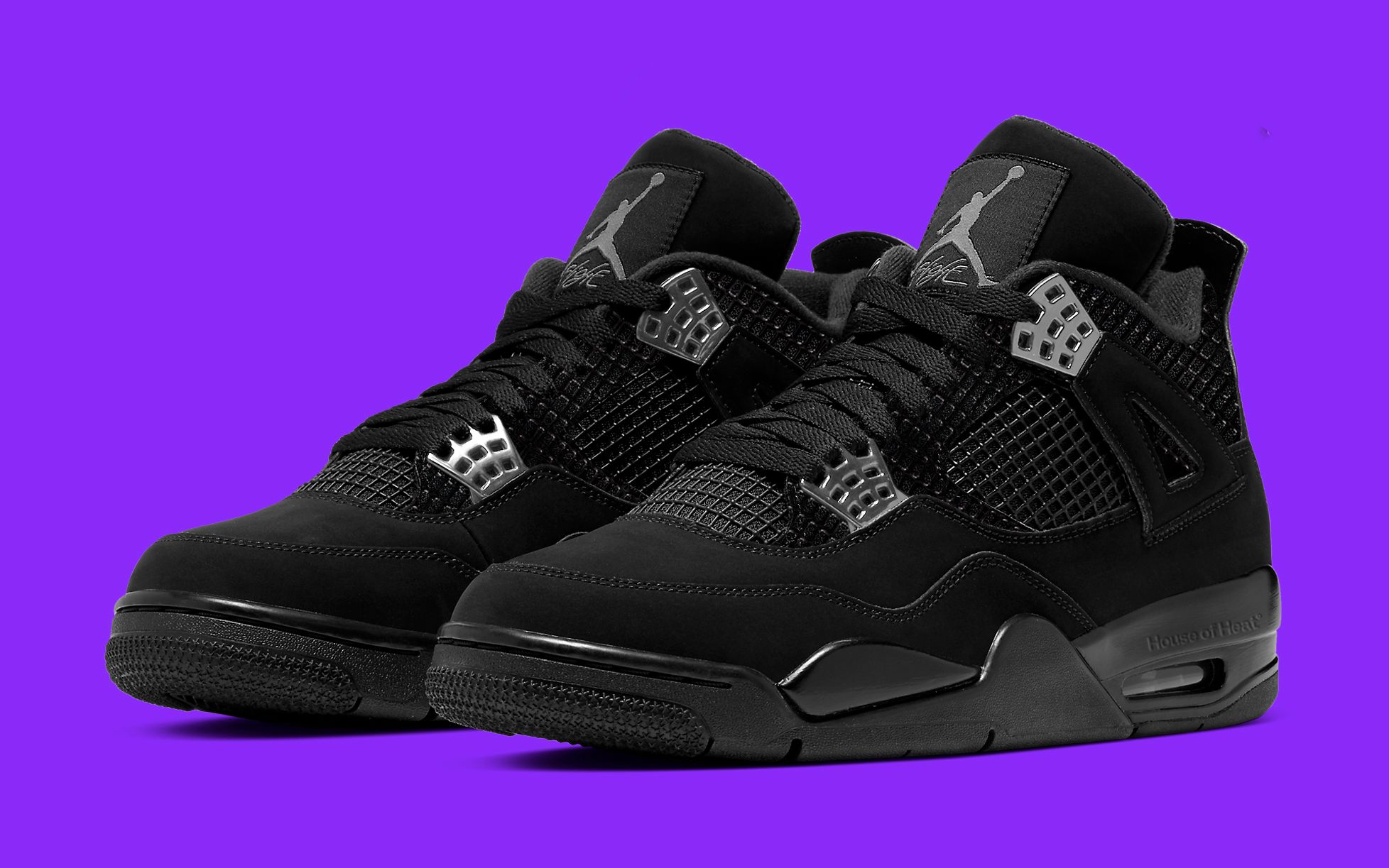 The Air Jordan 4 NET to Arrive in Alternate Black Colorway in 2025 |  House of Heat°